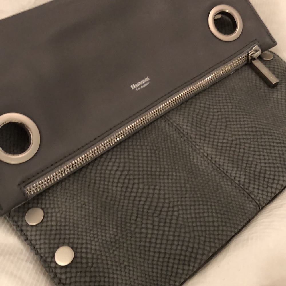 HAMMITT MONTANA REVERSIBLE BAG LARGE IN SLATE GRAY NWT - Picture 5 of 12